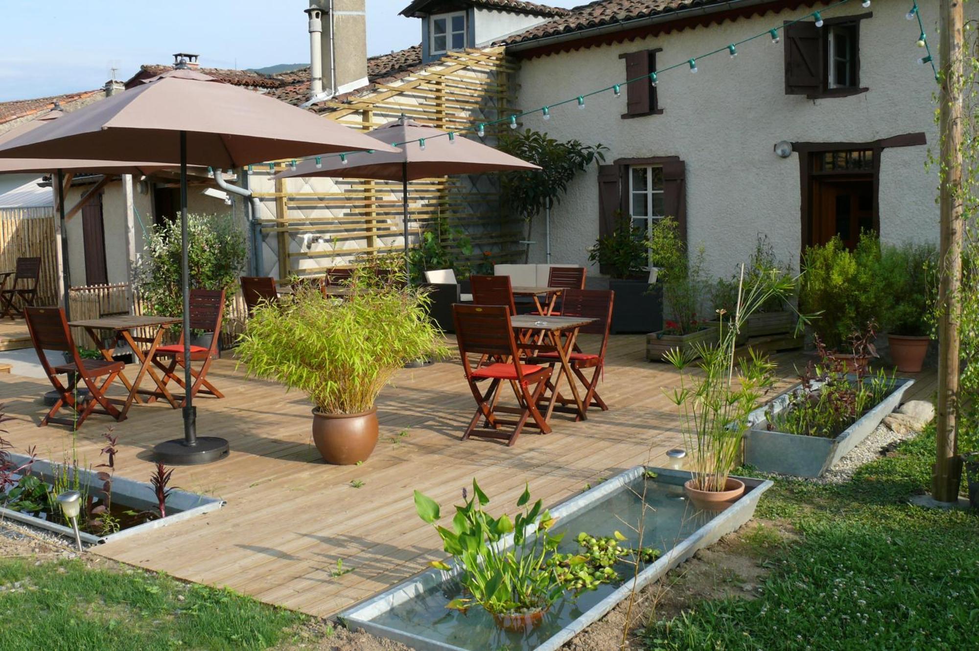 Logis Hotel Restaurant La Barguillere Saint-Pierre-de-Riviere Екстер'єр фото